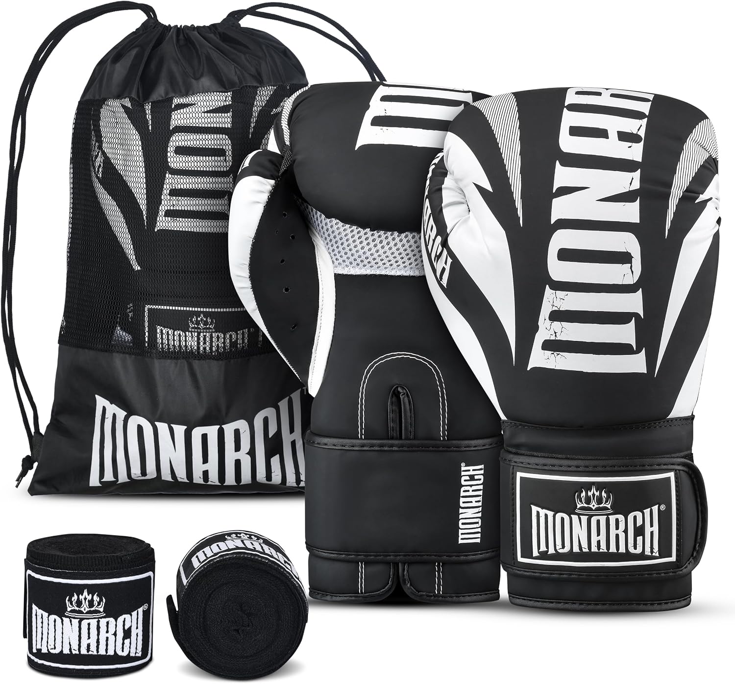 Guantes de boxeo para hombres y mujeres con envolturas de mano para...