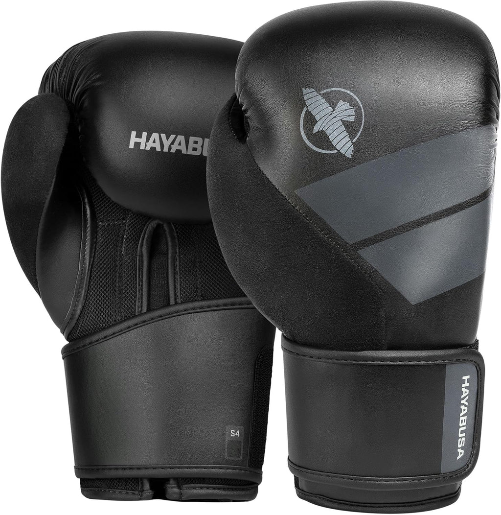 Hayabusa Guantes de boxeo de piel sintética S4 para hombres, mujere...