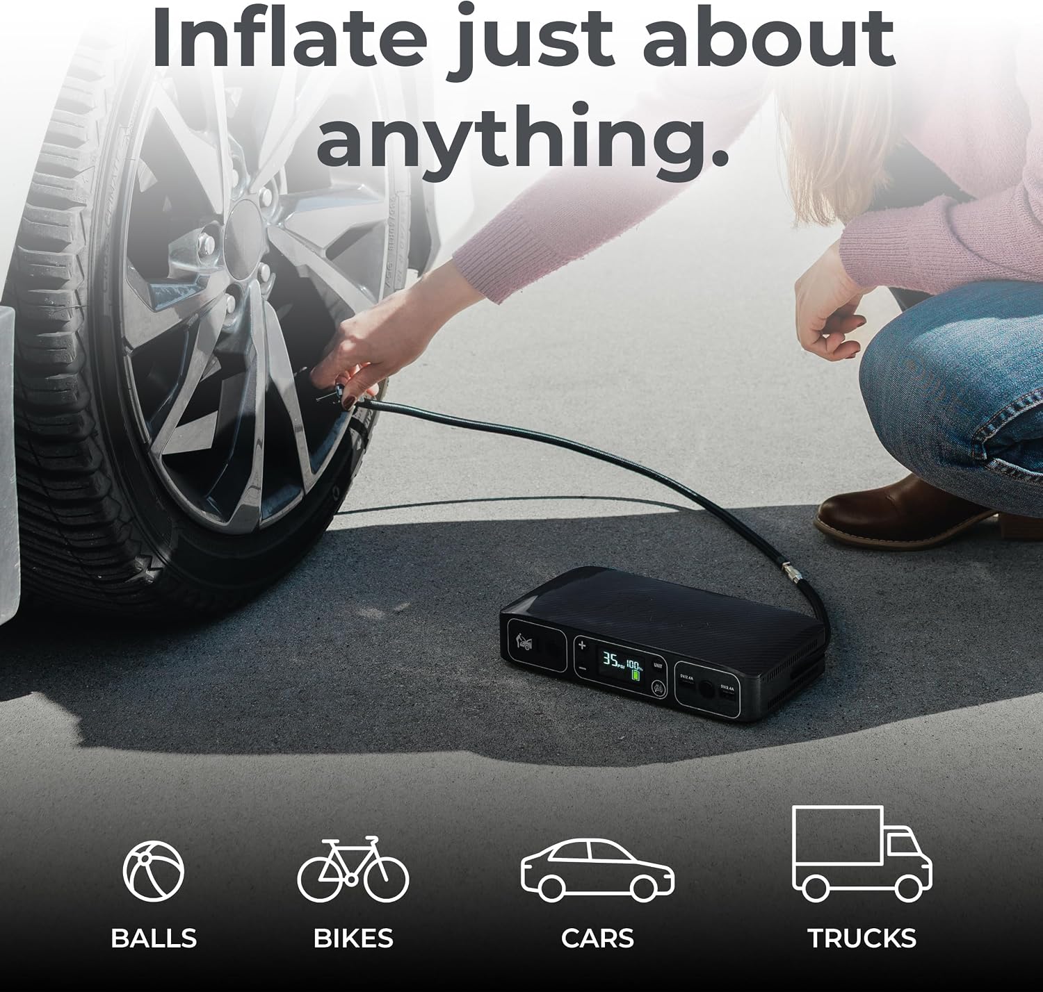 HALO Bolt Air 58830 Arrancador de Batería Portátil para Automóvil |...