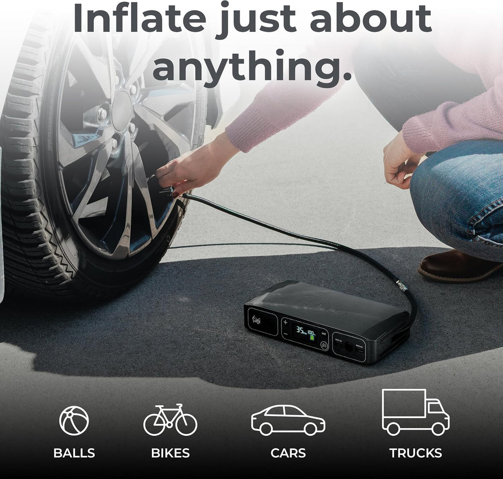 HALO Bolt Air 58830 Arrancador de batería portátil para automóvil |...