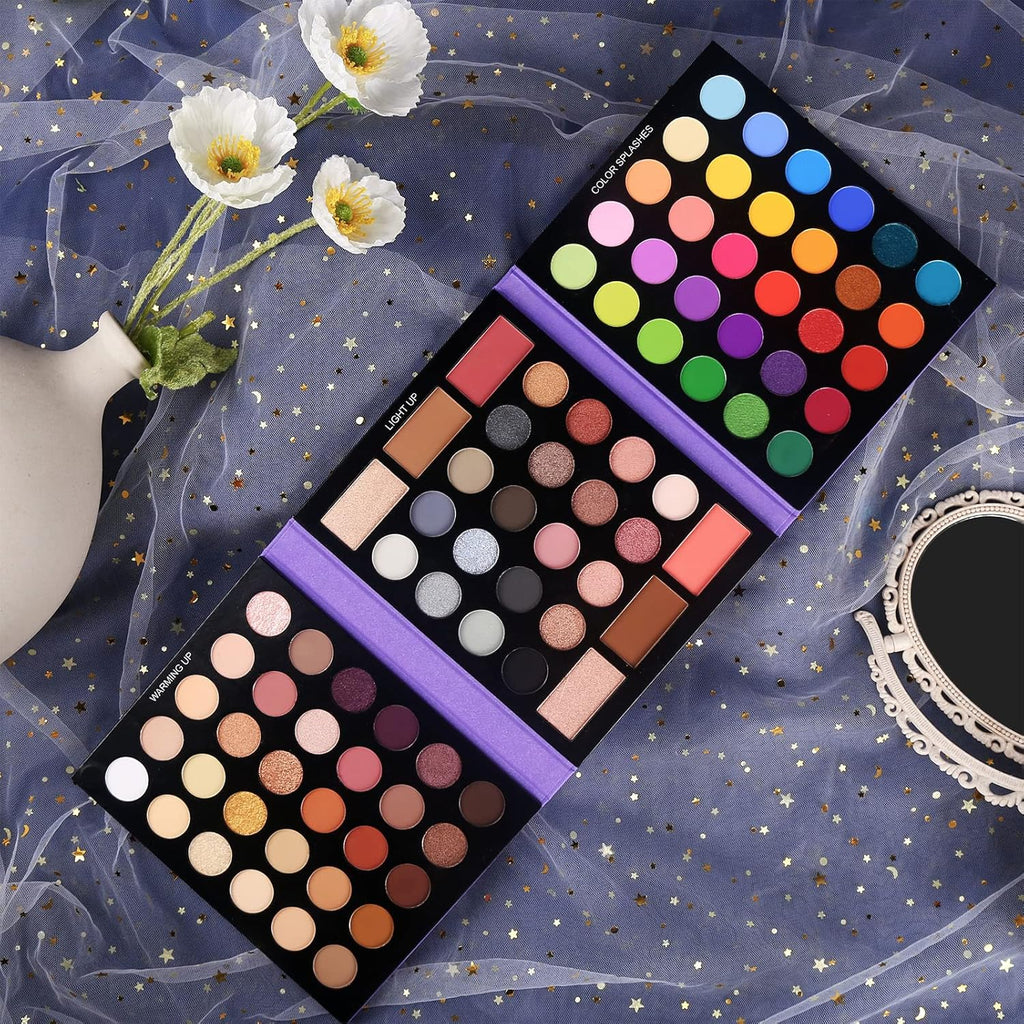 UCANBE Pretty All Set Paleta de Sombras de Ojos Pro 86 Colores Kit...