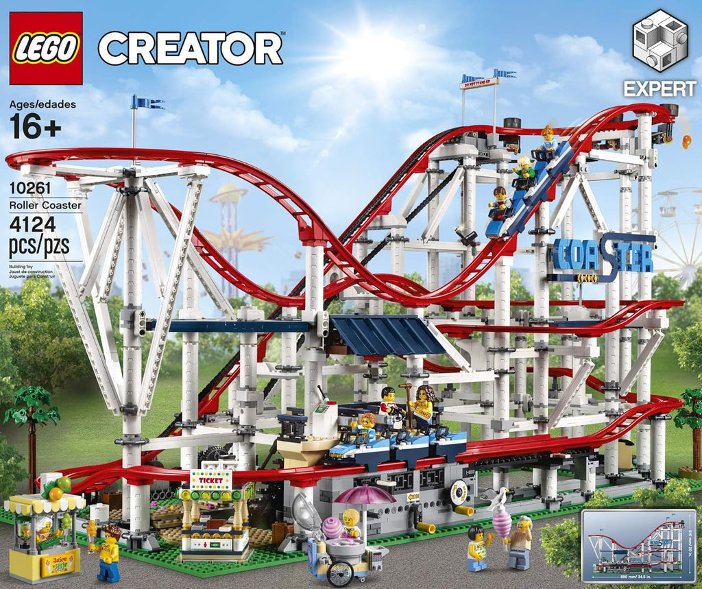 LEGO Creator Expert 10261 - Montaña rusa de construcción, 2019 (412...