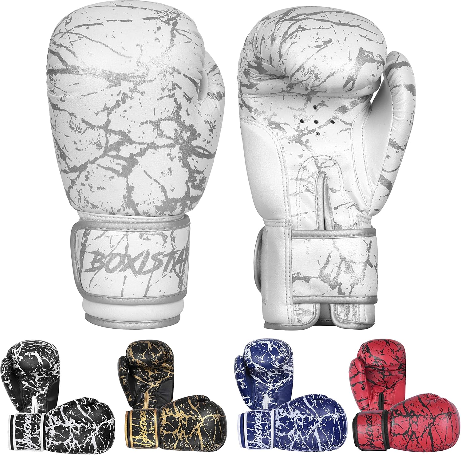 Athllete Boxistar - Guantes de boxeo para hombre y mujer, de 8 a 16...