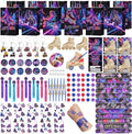 HandTool 120pcs Roller Skate Party Favors Kit for Kids, DIY Paint C...
