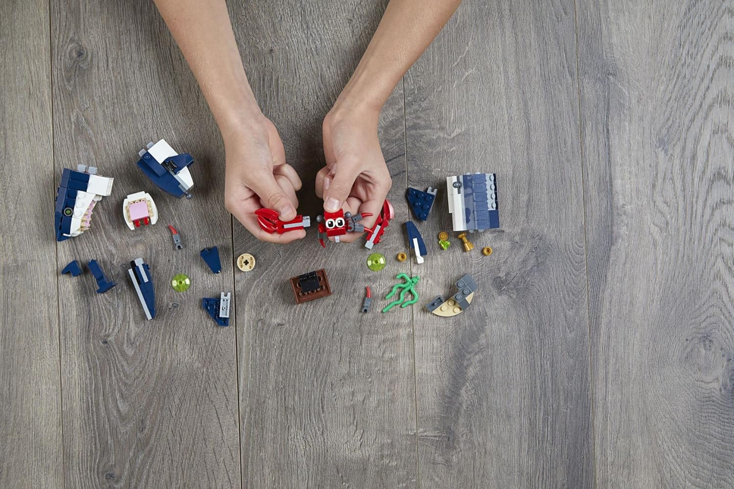 Lego - Bloque de construcción de Criaturas de las profundidades mar...