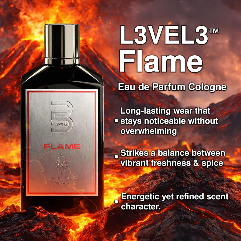 L3 Colonia Eau de Parfum de nivel 3 para hombre, EDP de larga durac...