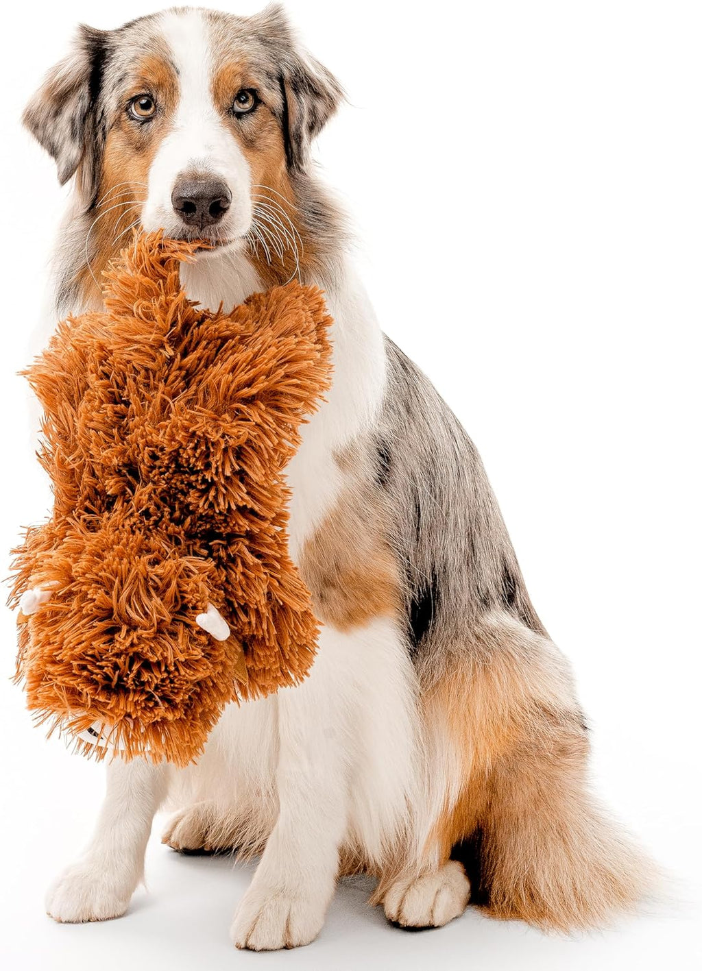Playology Juguetes para perros | Animal de peluche de vaca de las t...
