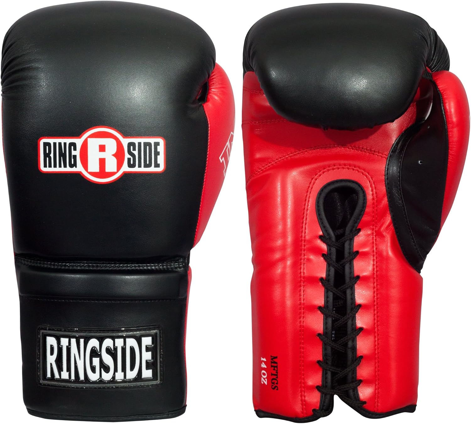 Ringside Lace IMF Tech Guantes de entrenamiento y sparring para boxeo
