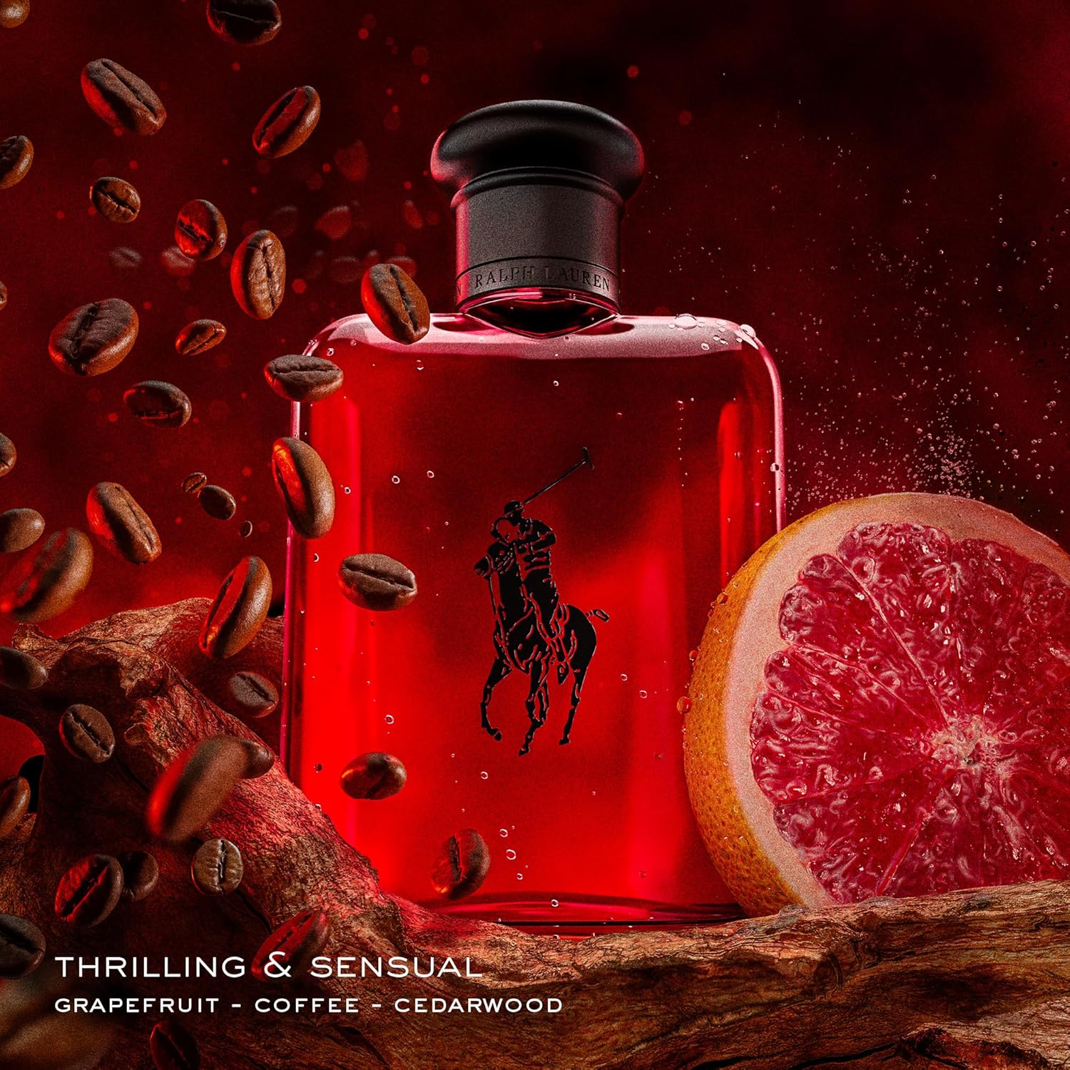 FRAGANCIAS RALPH LAUREN - Polo Red - Eau de Toilette - Colonia para...
