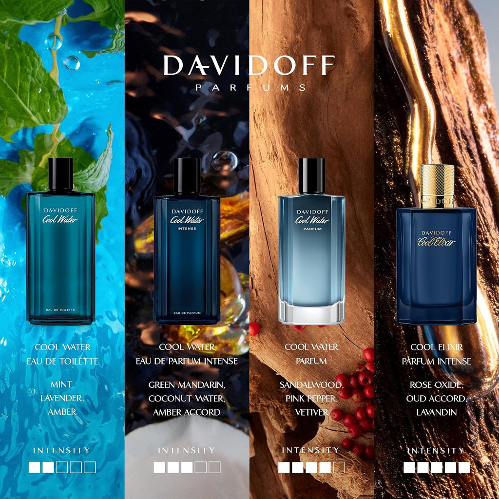 Davidoff Cool Water Eau de Toilette \u2013 Colonia aromática para h...