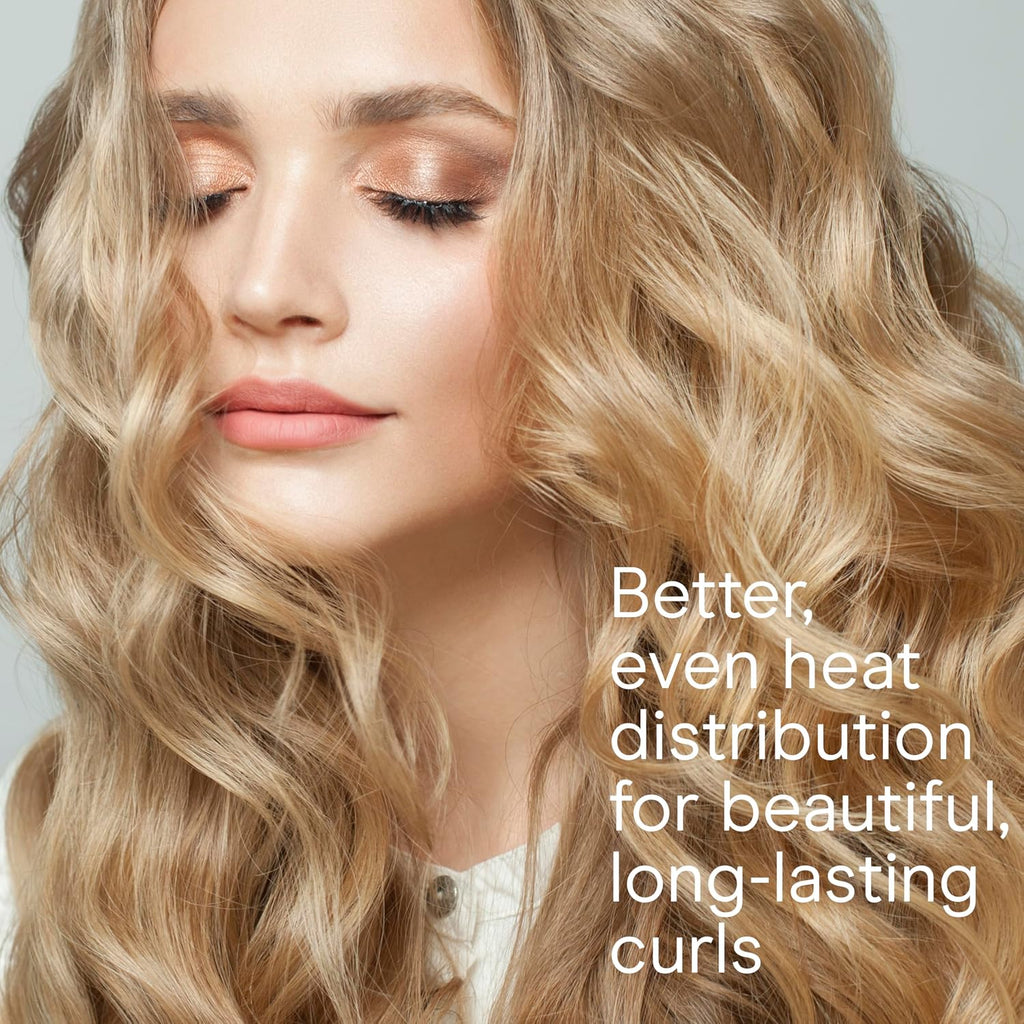 Rizadora de cabello por calor. Efecto instantáneo, de Conair., Negr...