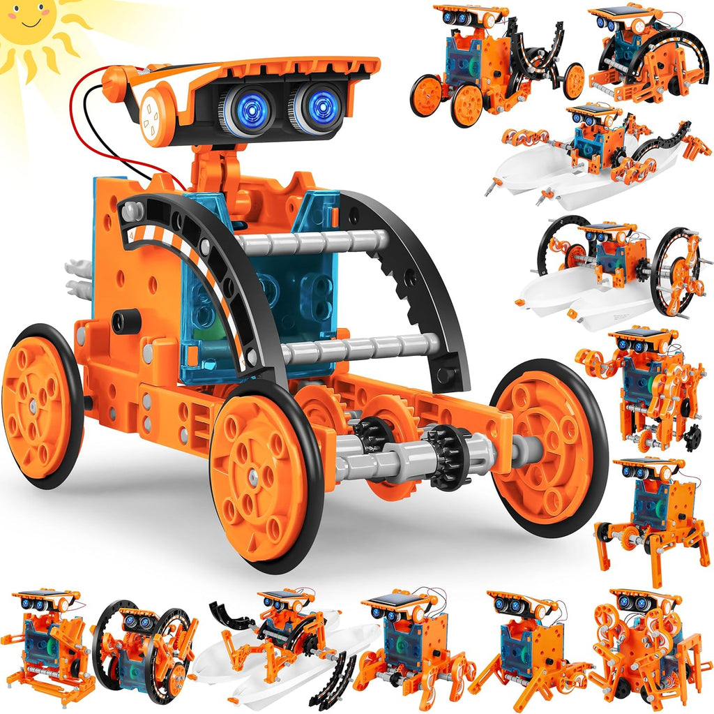 Juguetes de Robot Solar Educativo STEM 13 en 1 para edades de 8 a 1...