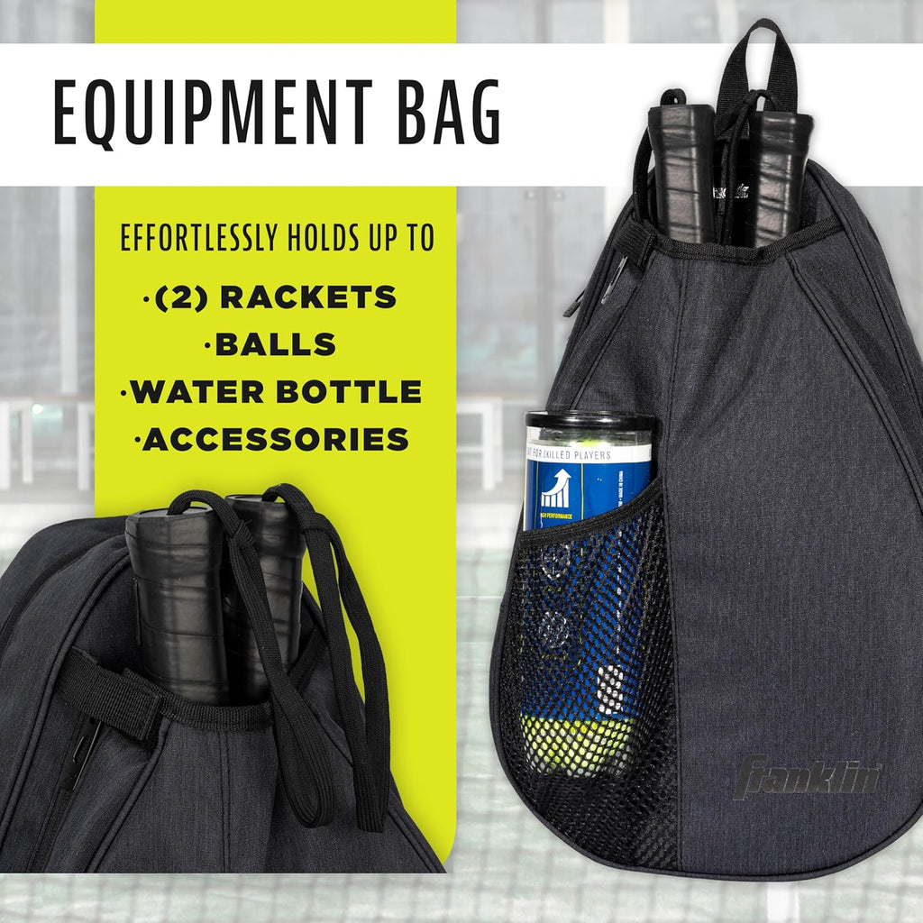 Franklin Sports Padel Bag - Mochila Sling Bag Padel Hombre + Mujer...