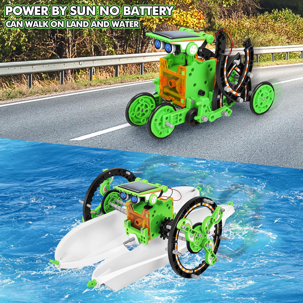 STEM 13-en-1 juguetes de robots de energía solar educativos para ni...