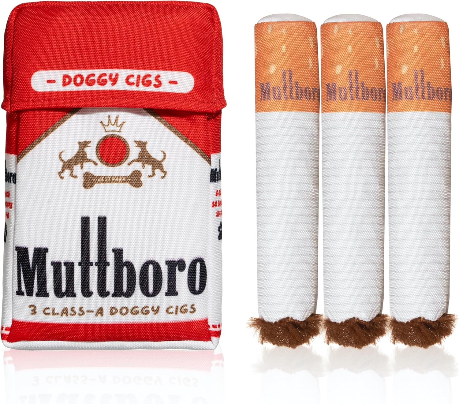 Nestpark Muttboro Doggy Cigs - Juguetes divertidos para perros \u20...