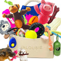 Jalousie - Paquete múltiple de juguetes chirriantes para perros, pa...