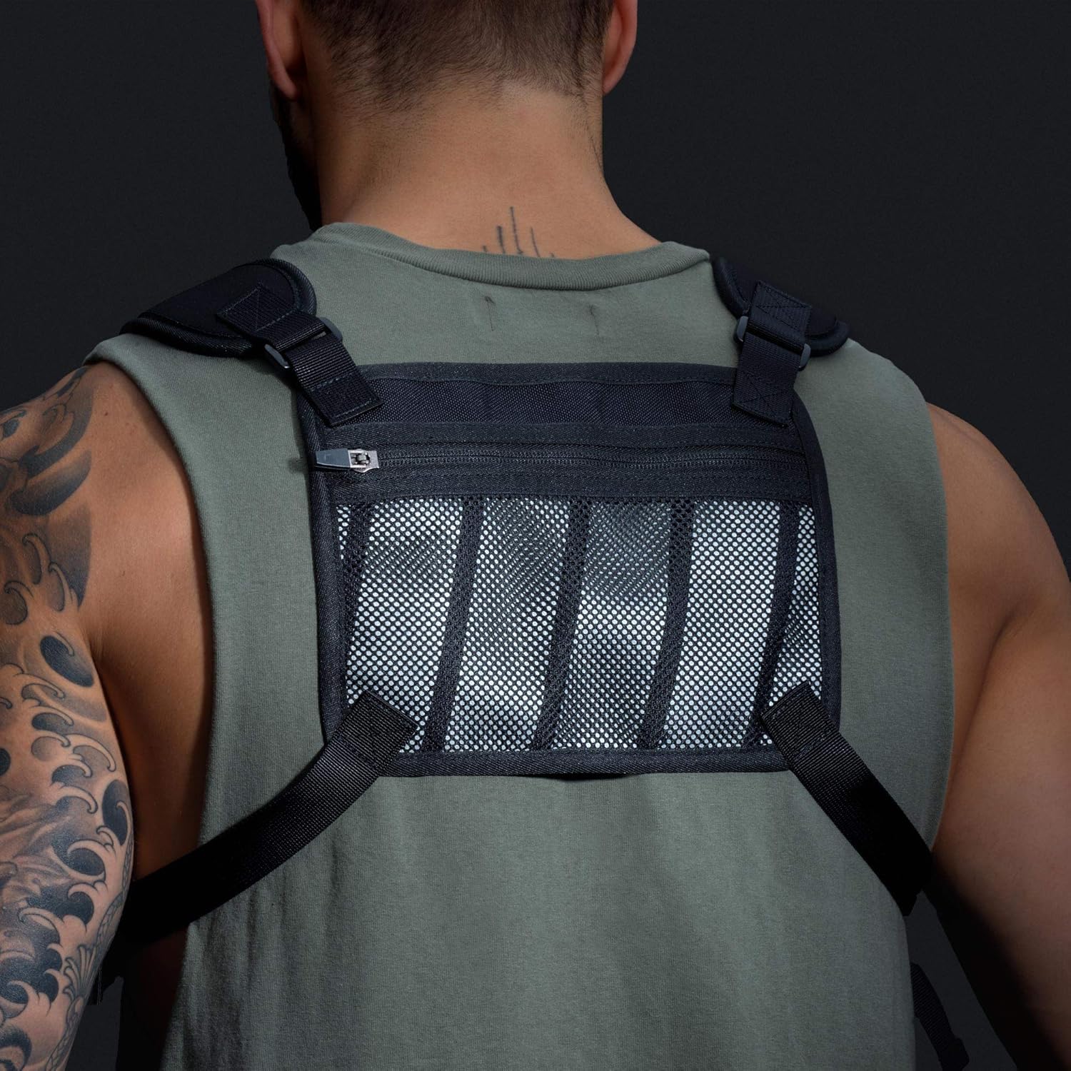 MVRK Mochila de pecho resistente al agua - Chaleco para correr para...