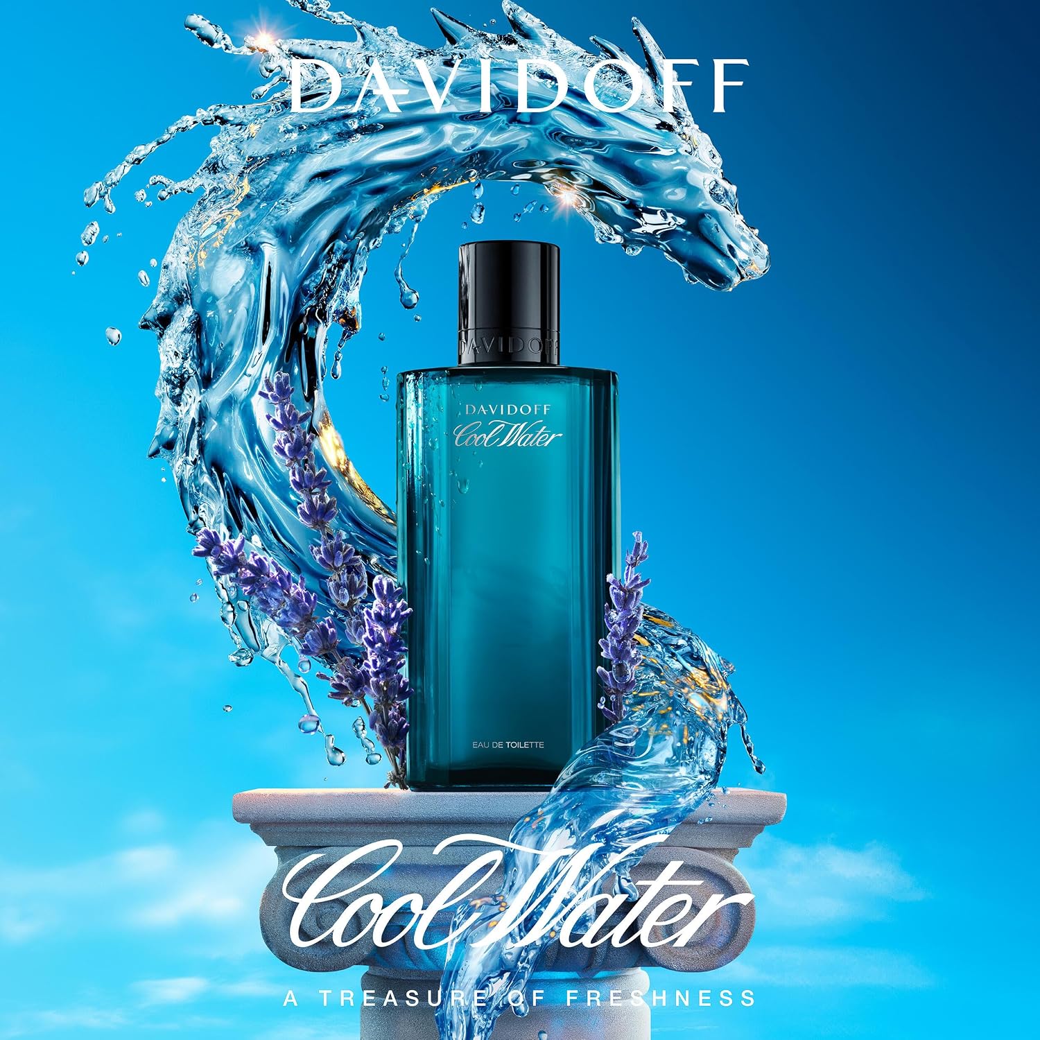 Davidoff Cool Water Eau de Toilette \u2013 Colonia aromática para h...
