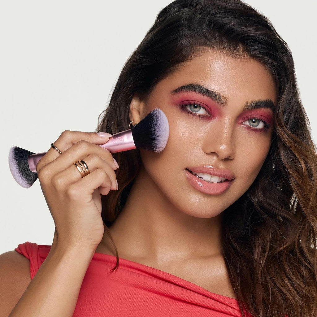 Real Techniques Big Blends Energy Brush + Kit de Esponja de Doble C...