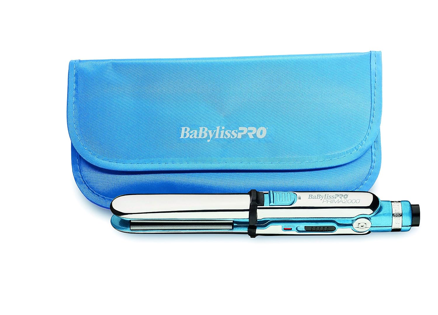 Plancha de peinado iónica BaBylissPRO Nano Titanium Prima2000, mini...