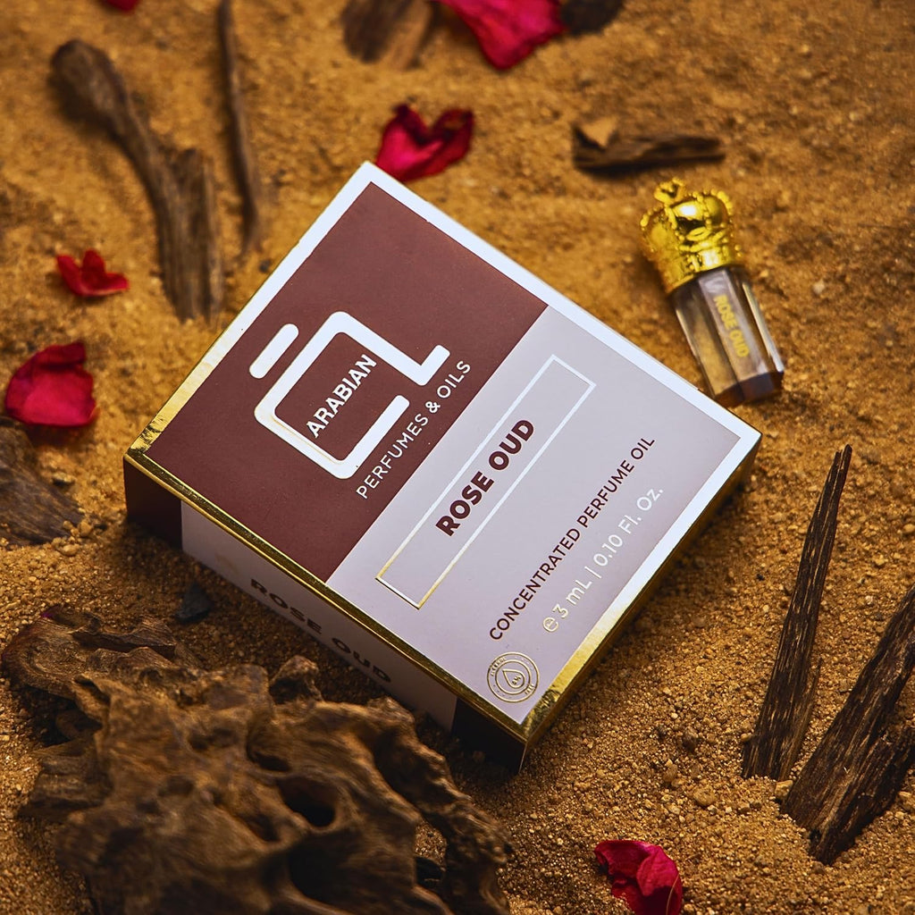 ARABIAN PERFUMES &amp; OILS Aceite de perfume Rose Oud \u2013 Aceit...