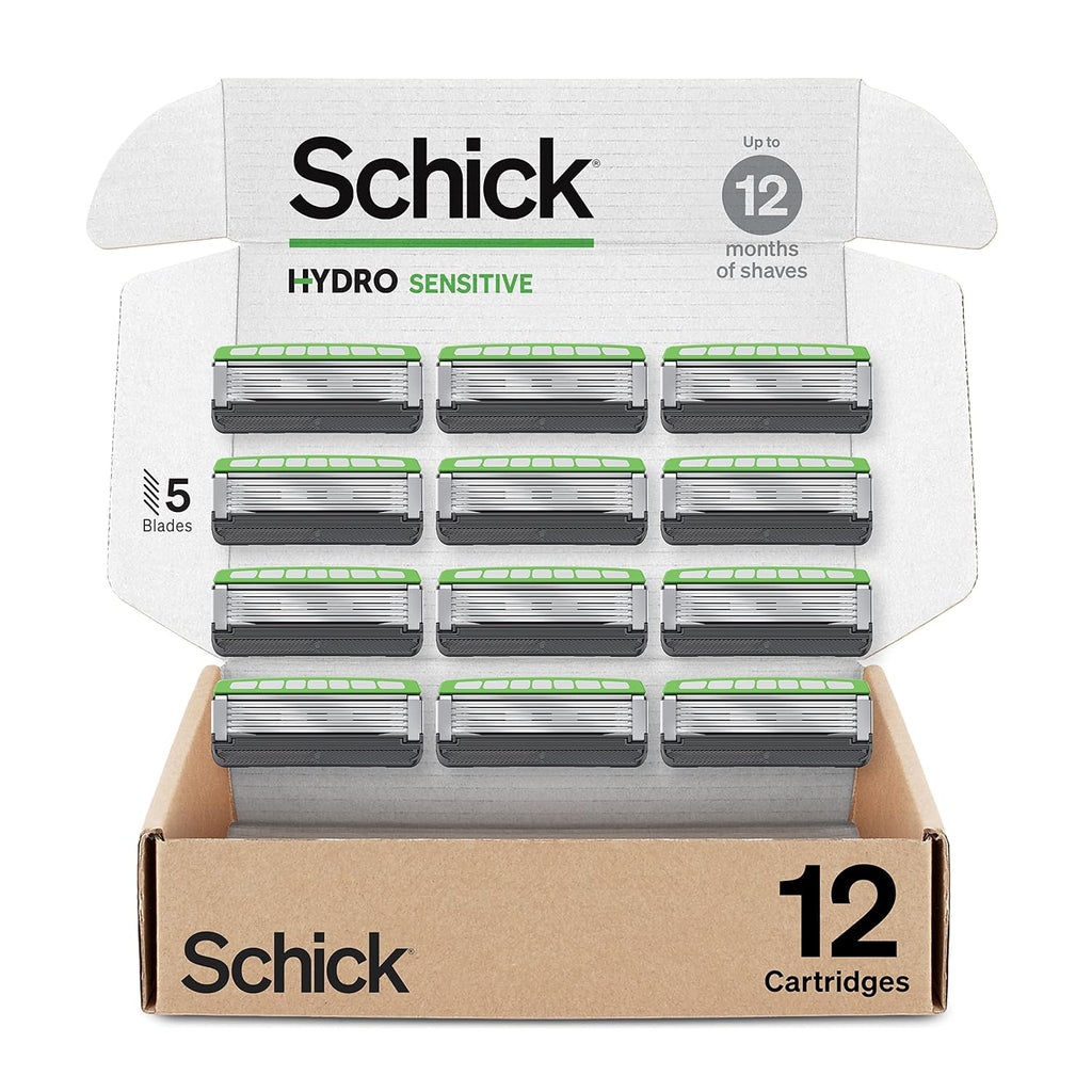 Schick Hydro Sensitive - Paquete de 2 repuestos para maquinilla de...