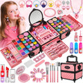 Juego de 99 piezas de maquillaje para niñas, juguetes de princesa,...