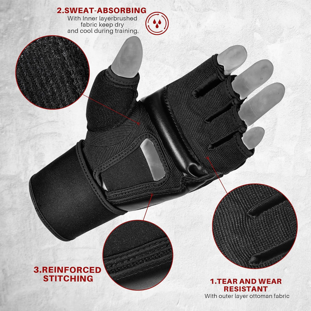 Xinluying Guantes MMA Saco de Boxeo Entrenamiento Artes Marciales S...