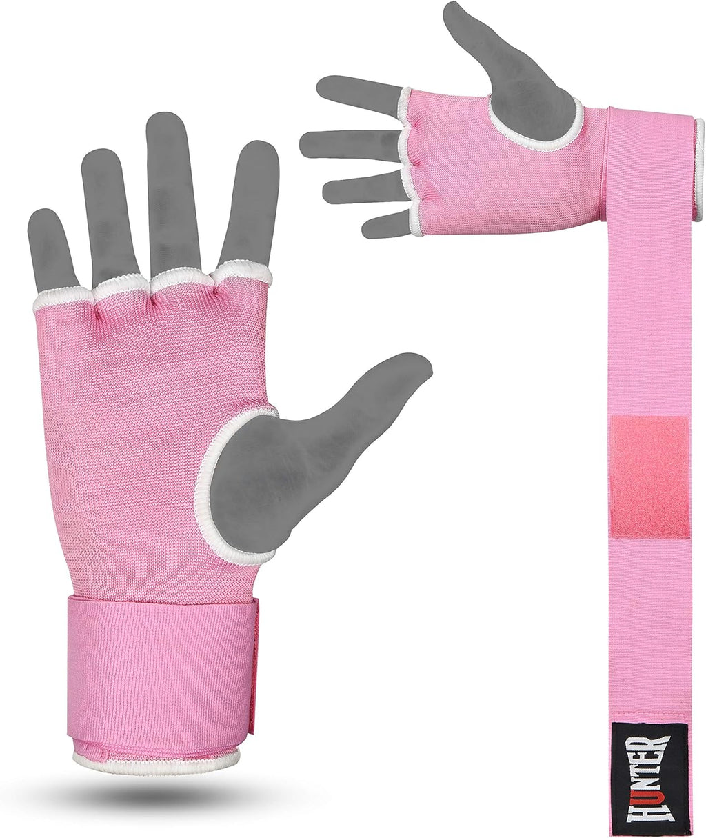 HUNTER - Guantes interiores acolchados con gel y vendas de mano par...