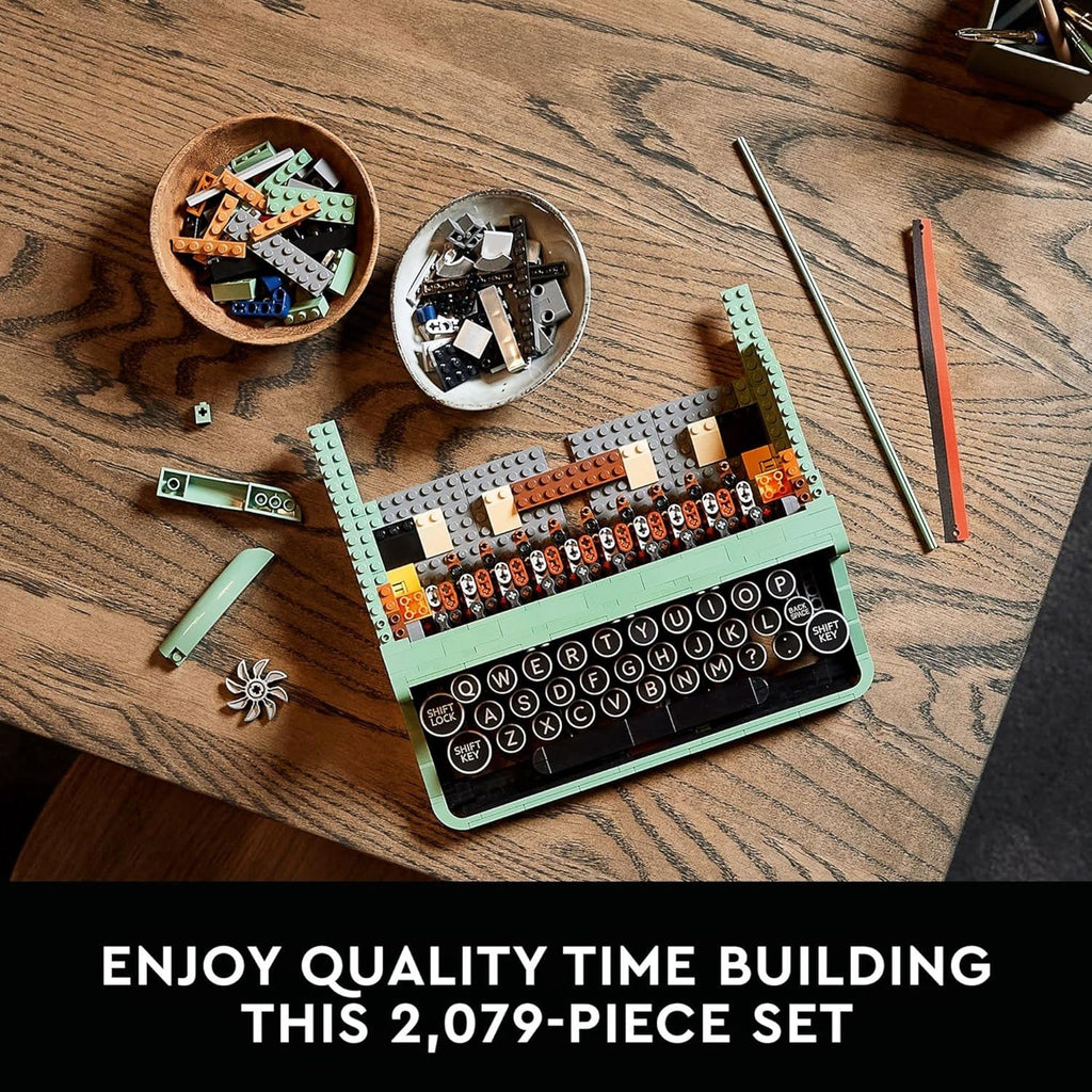 LEGO Ideas Typewriter 21327 - Juego de construcción para adultos, m...