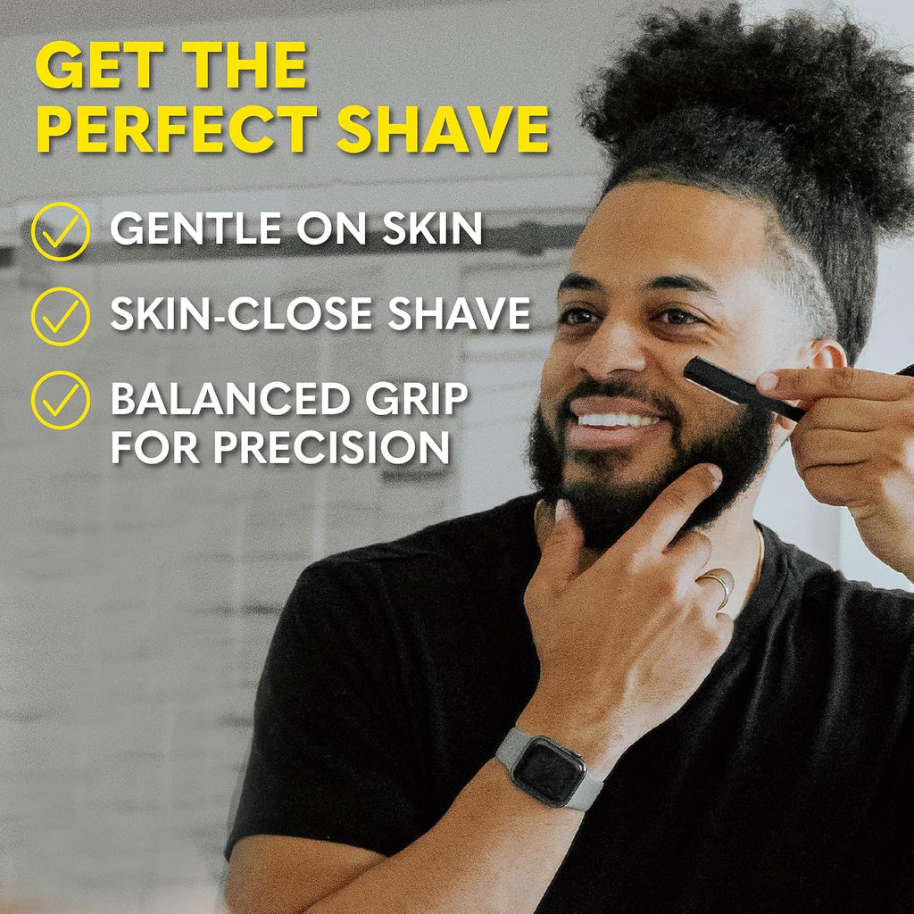 The Beard Club Navaja recta para hombres - Navajas para barbero - K...