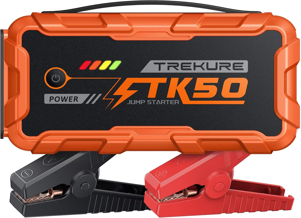 TREKURE Arrancador portátil de coche 8000A 26800mAh, arrancador de...