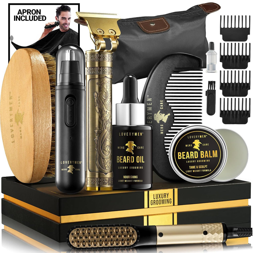 Kit de aseo para barba, ideas de regalo para el día del padre para...