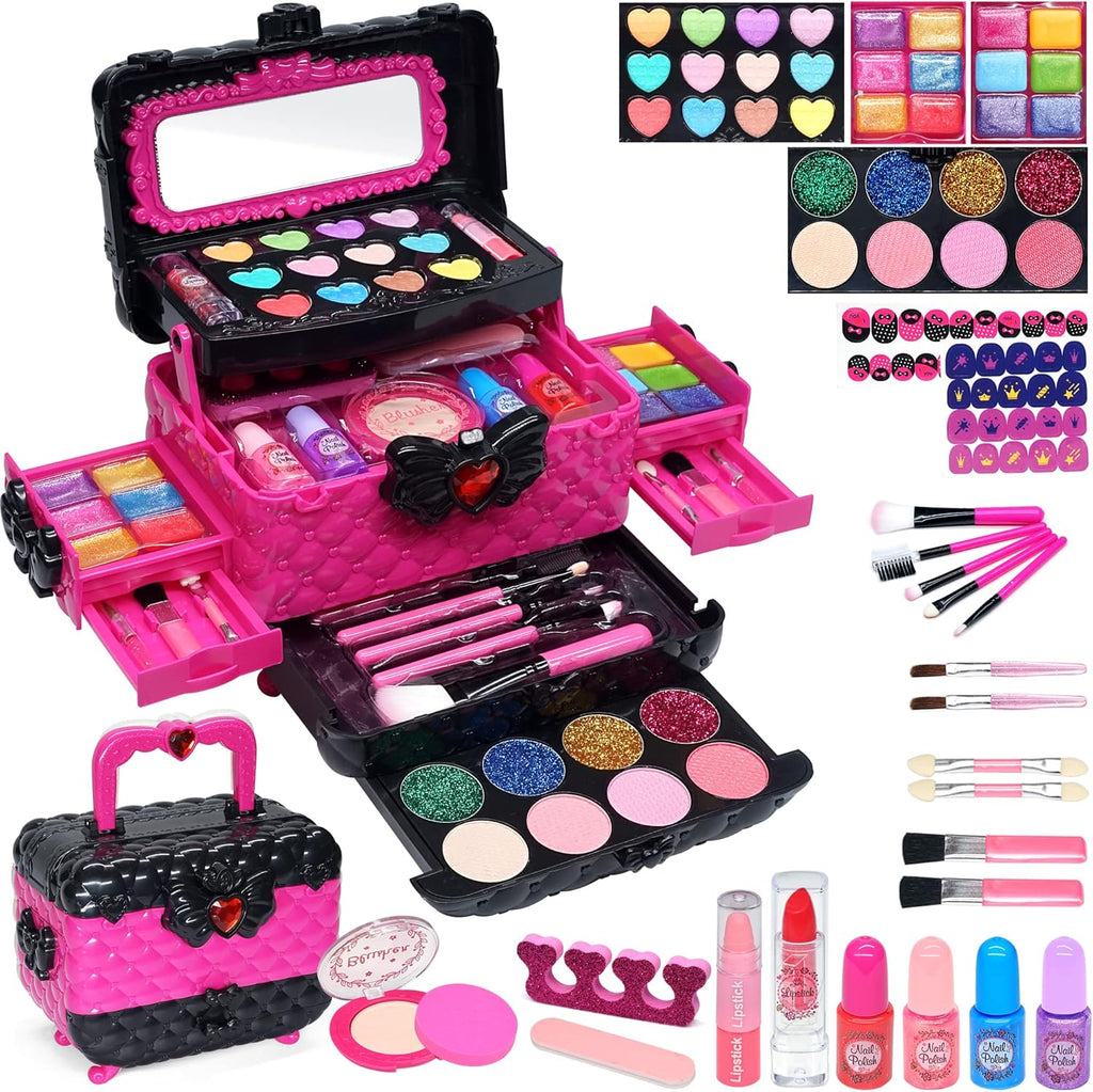 Juegos de maquillaje para niñas \u2013 Kit de maquillaje para niñas...