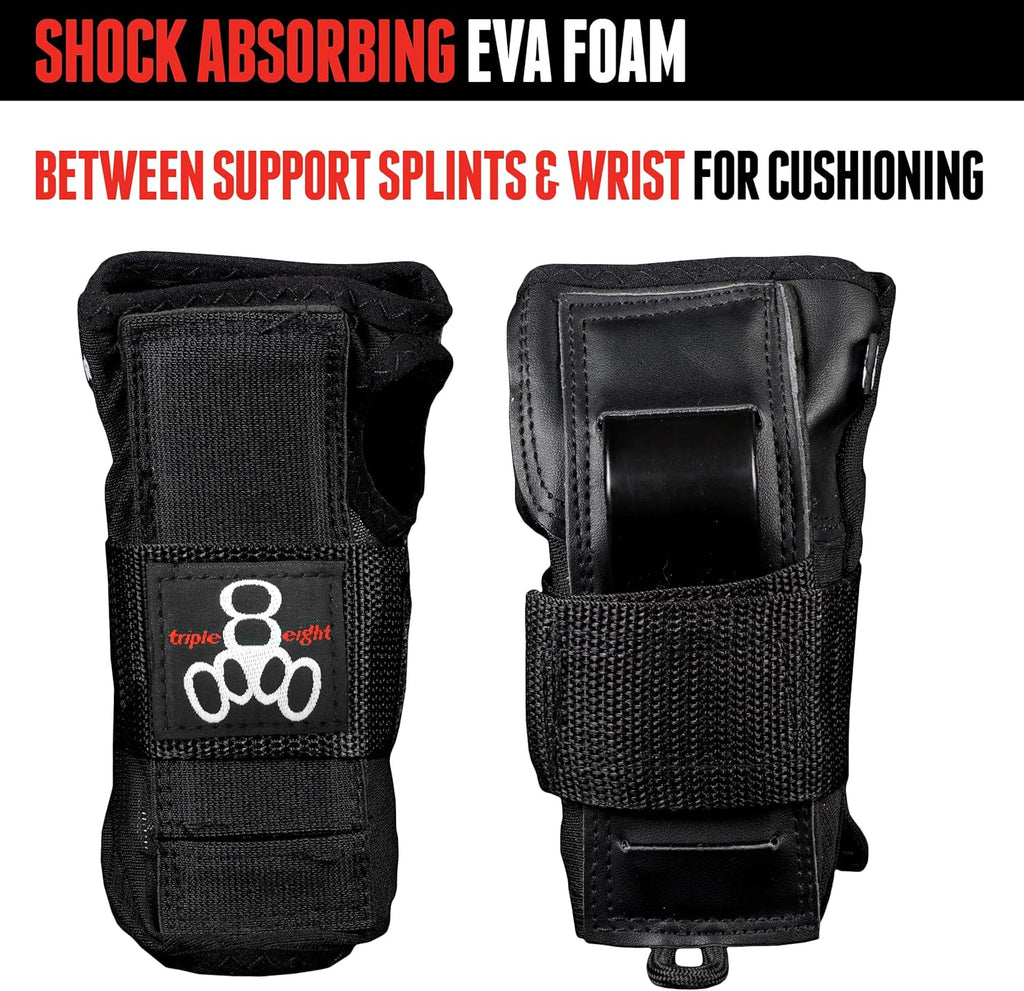 Triple Eight WRISTSAVER II Wrist Guards \u2013 Ideal for Skateboard...