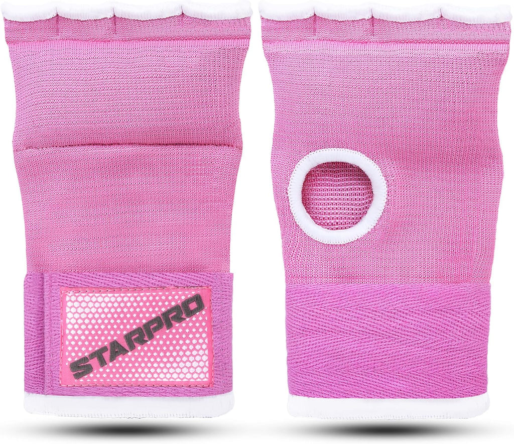 Starpro Vendas acolchadas para boxeo, cierre de velcro seguro y aco...