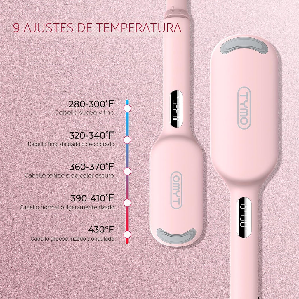 Rizador de pelo y rizador de cabello ondulador - TYMO ROVY varita p...