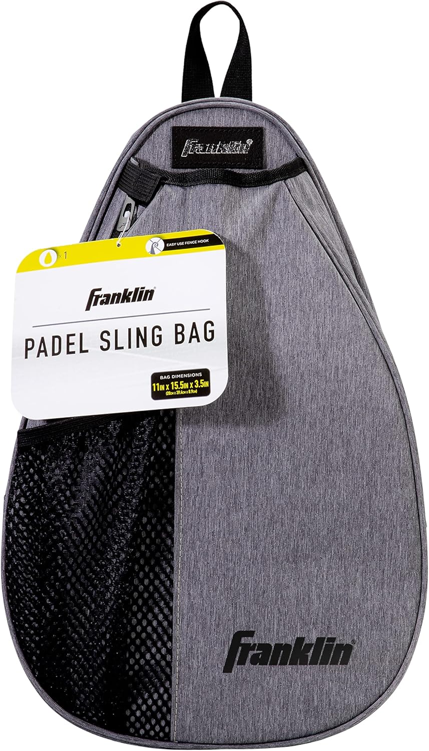 Franklin Sports Padel Bag - Mochila Sling Bag Padel Hombre + Mujer...