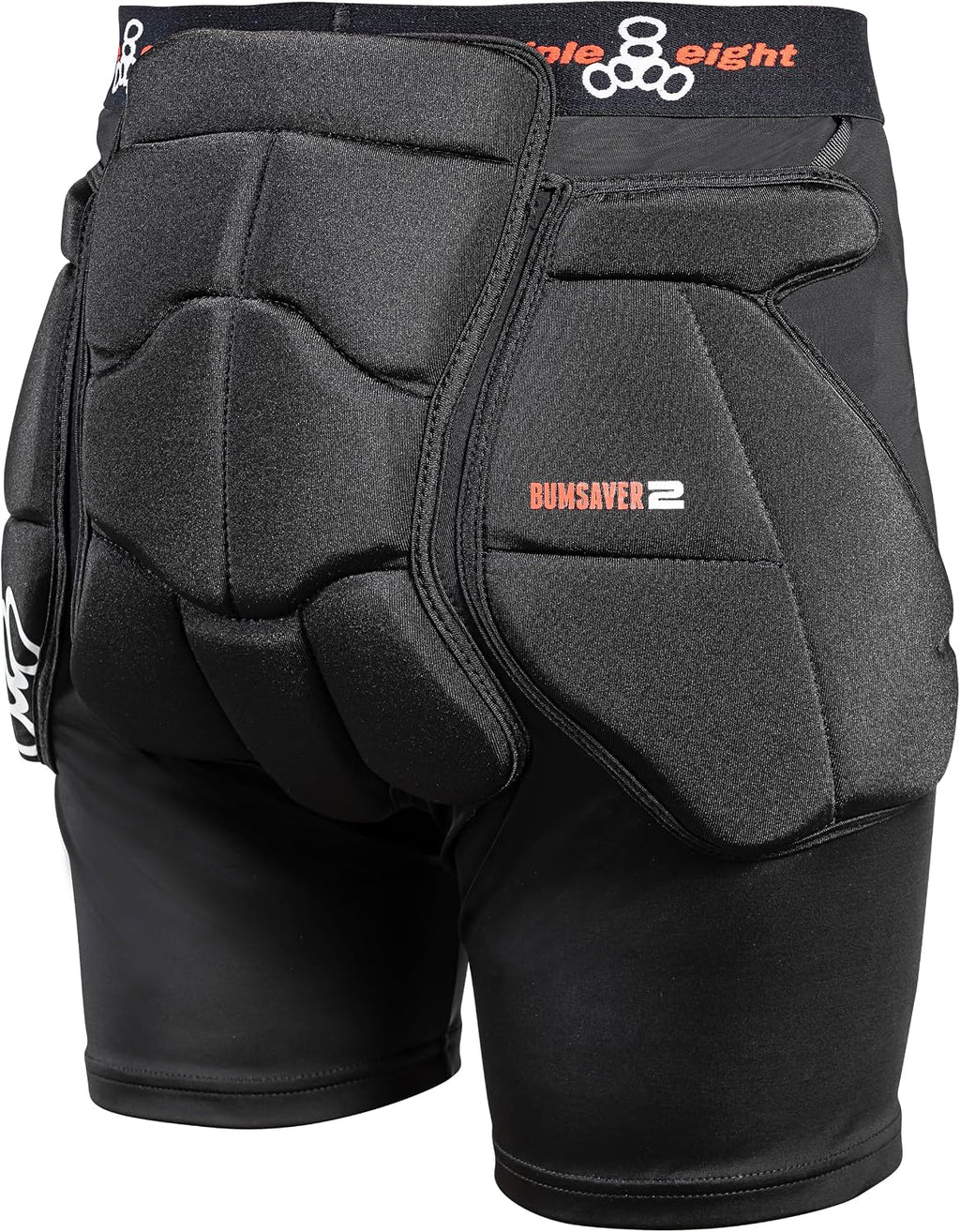 Triple Eight Bumsaver Padded Shorts for Skateboarding, Roller Skati...