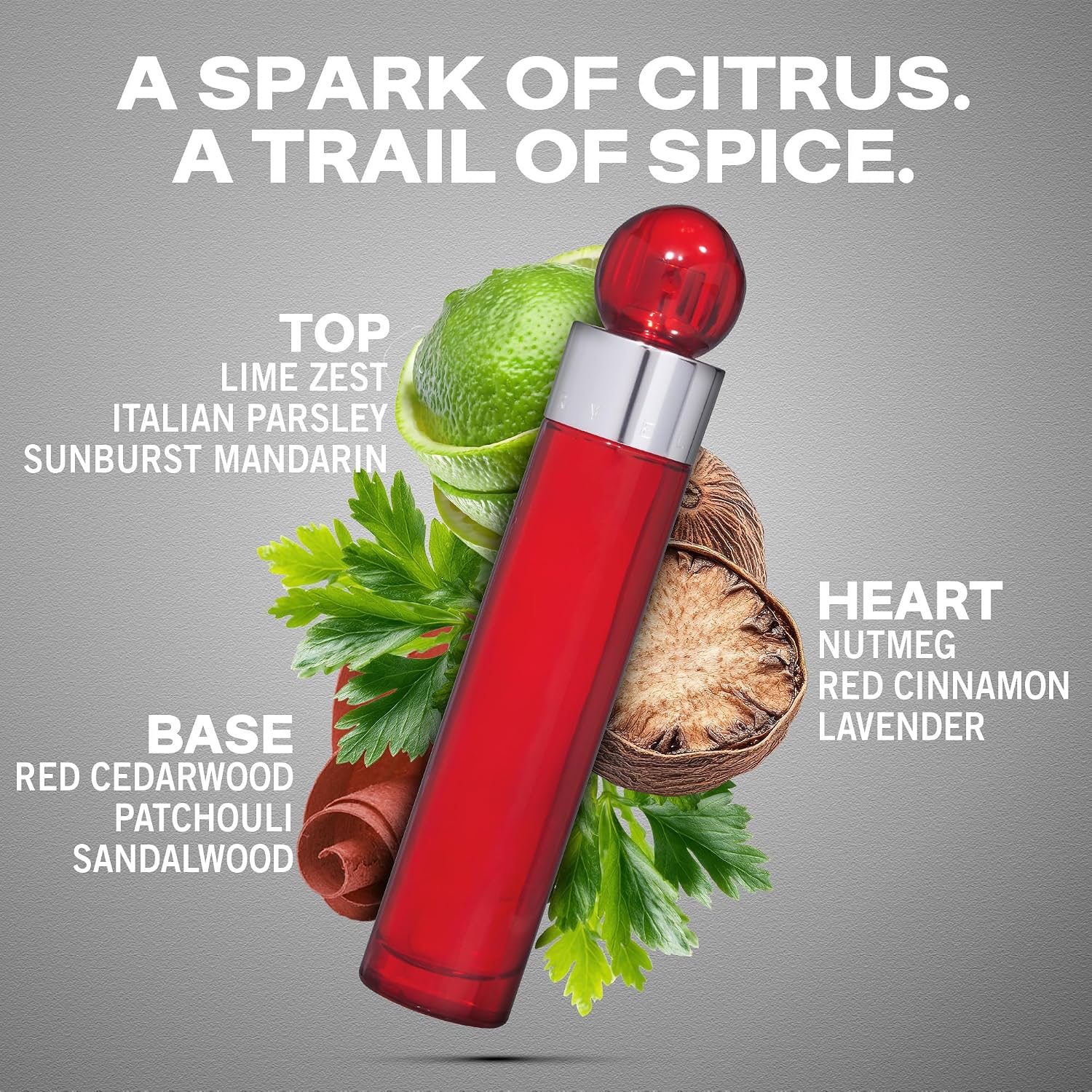 Perry Ellis 360° Red Eau De Toilette en Aerosol para Hombres - Colo...
