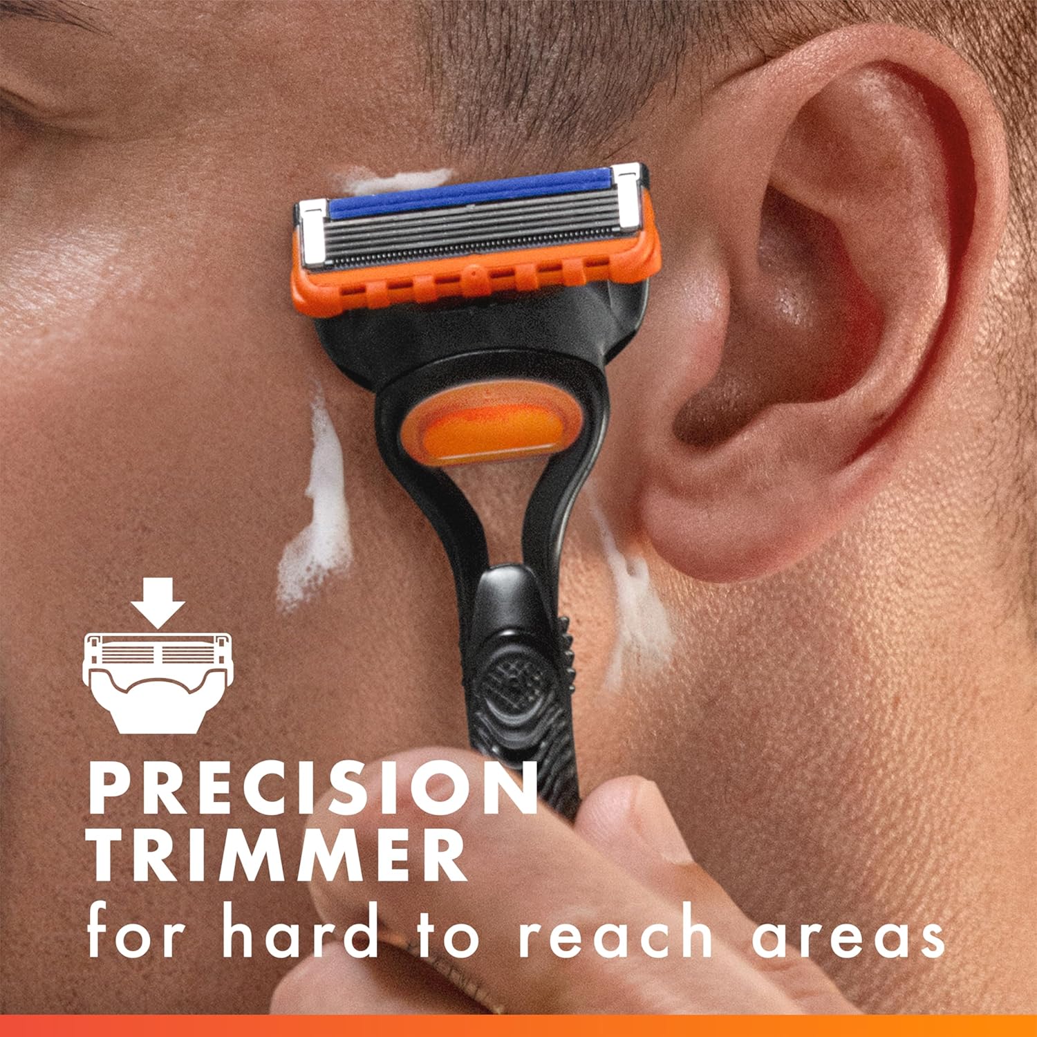Gillette Fusion5 Maquinilla de afeitar para hombre, mango + 2 repue...