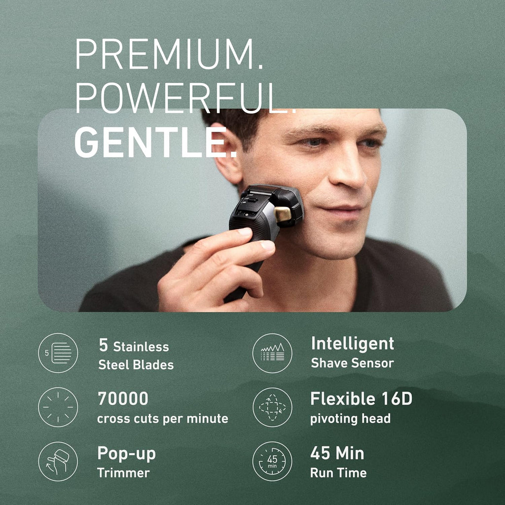 Afeitadora eléctrica Panasonic ARC5 para hombres con recortadora em...