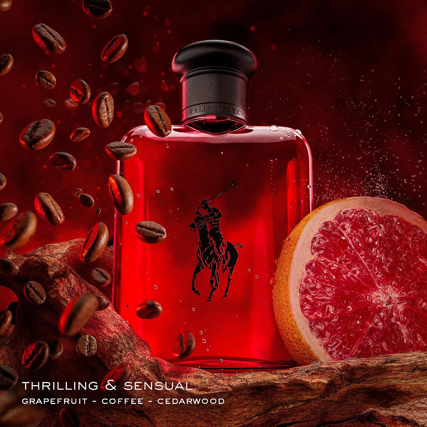 FRAGANCIAS RALPH LAUREN - Polo Red - Eau de Toilette - Colonia para...
