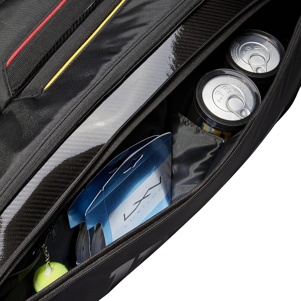 WILSON Bolsa de tenis para adultos, Negro -, Personal de Super Tour...