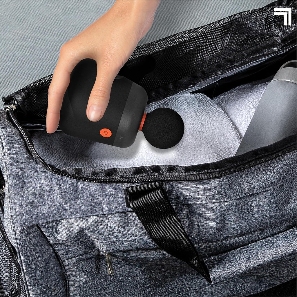 Sharper Image Mini Pistola de Masaje, Powerboost Palm Masajeador de...