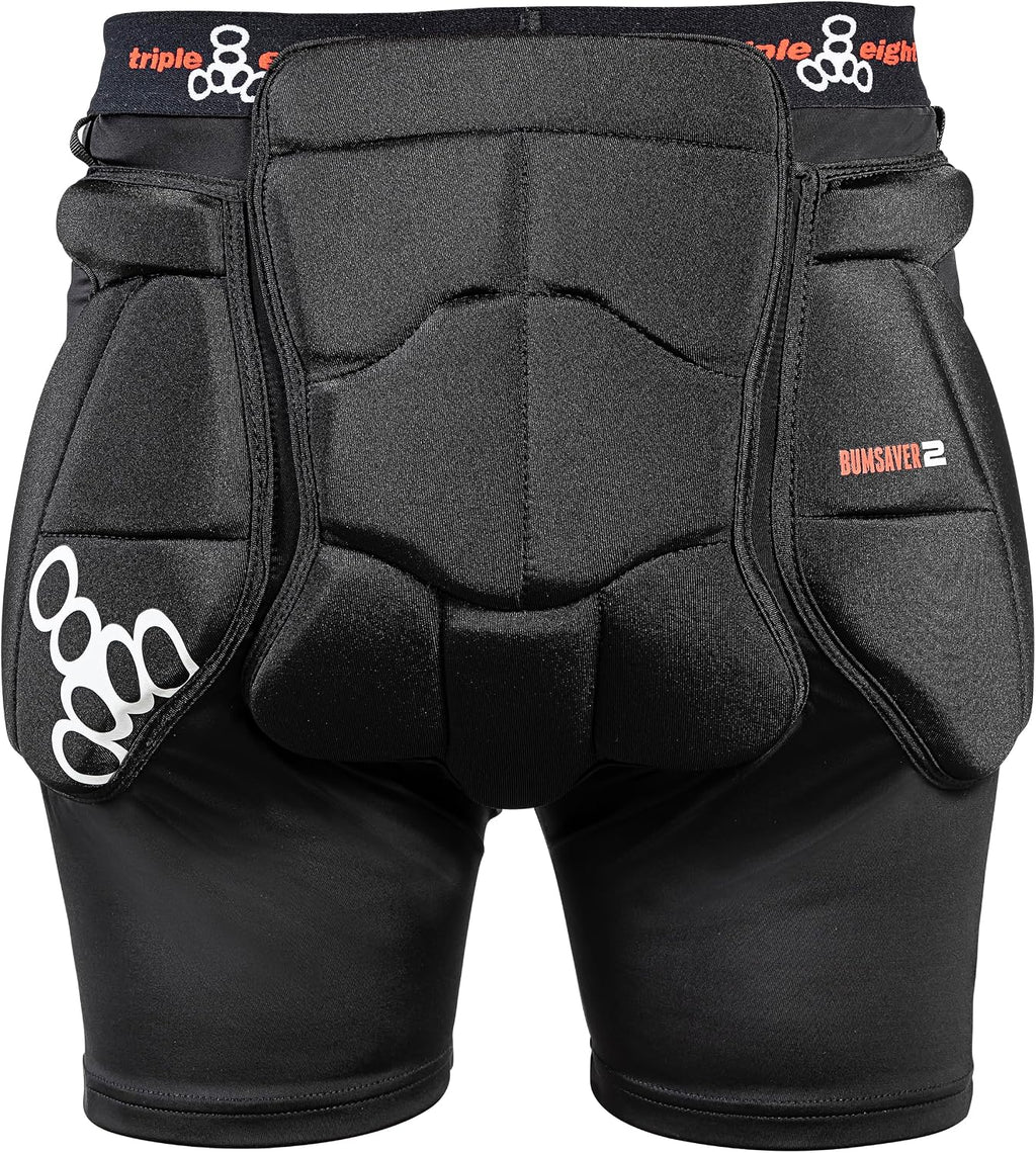 Triple Eight Bumsaver Padded Shorts for Skateboarding, Roller Skati...